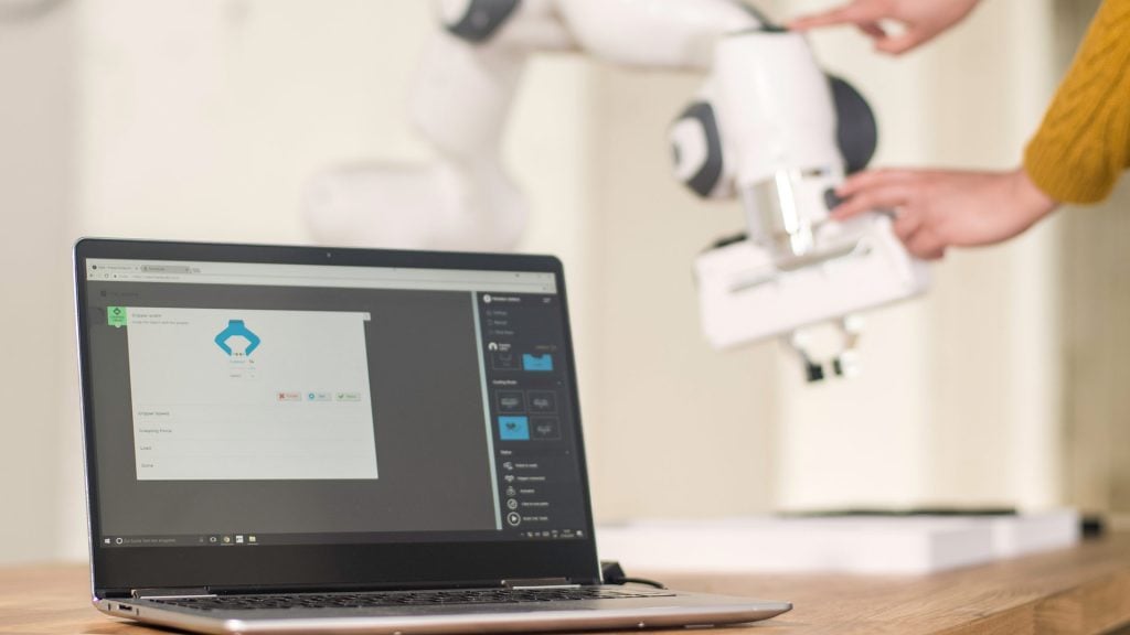 Teaser Apps cobot software