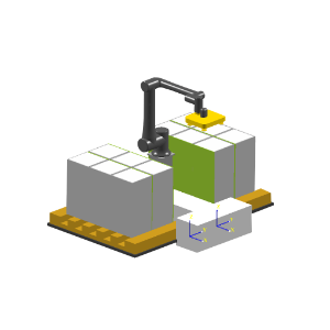 TMstudio palletizing wizard