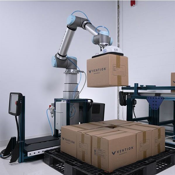 cobot palletizing